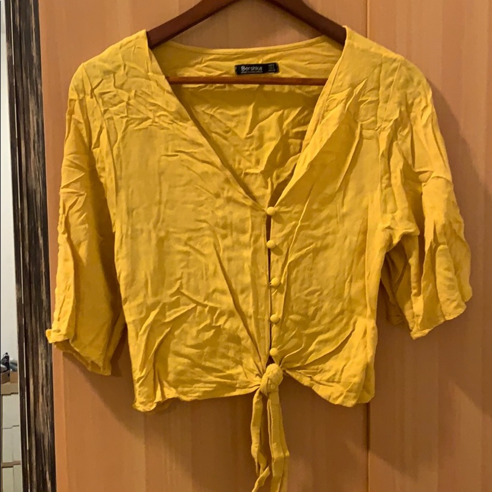 Yellow blouse